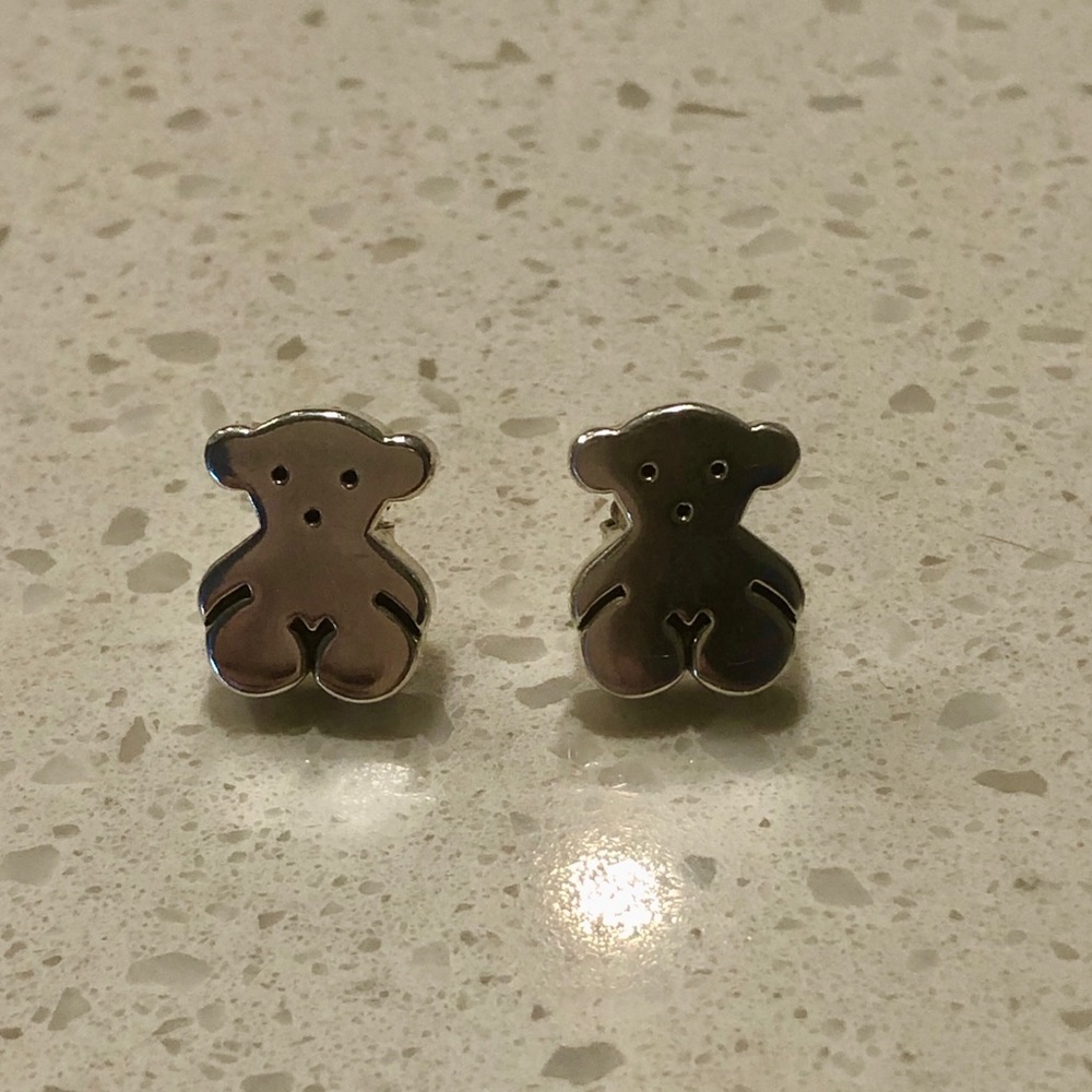 Authentic Tous Bear Large Earrings